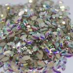 High Quality K9 Glass Rhinestone Crystal Loose Flatback Non-Hotfix Zircon Glue on for Nails and Phones Bulk Shaped Crystal Shards